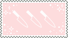 3 knives pink bg pixel